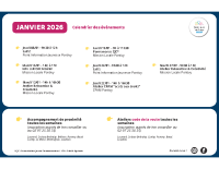 Calendrier janvier 2026